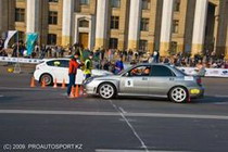 казахстан: скоростное фигурное вождение